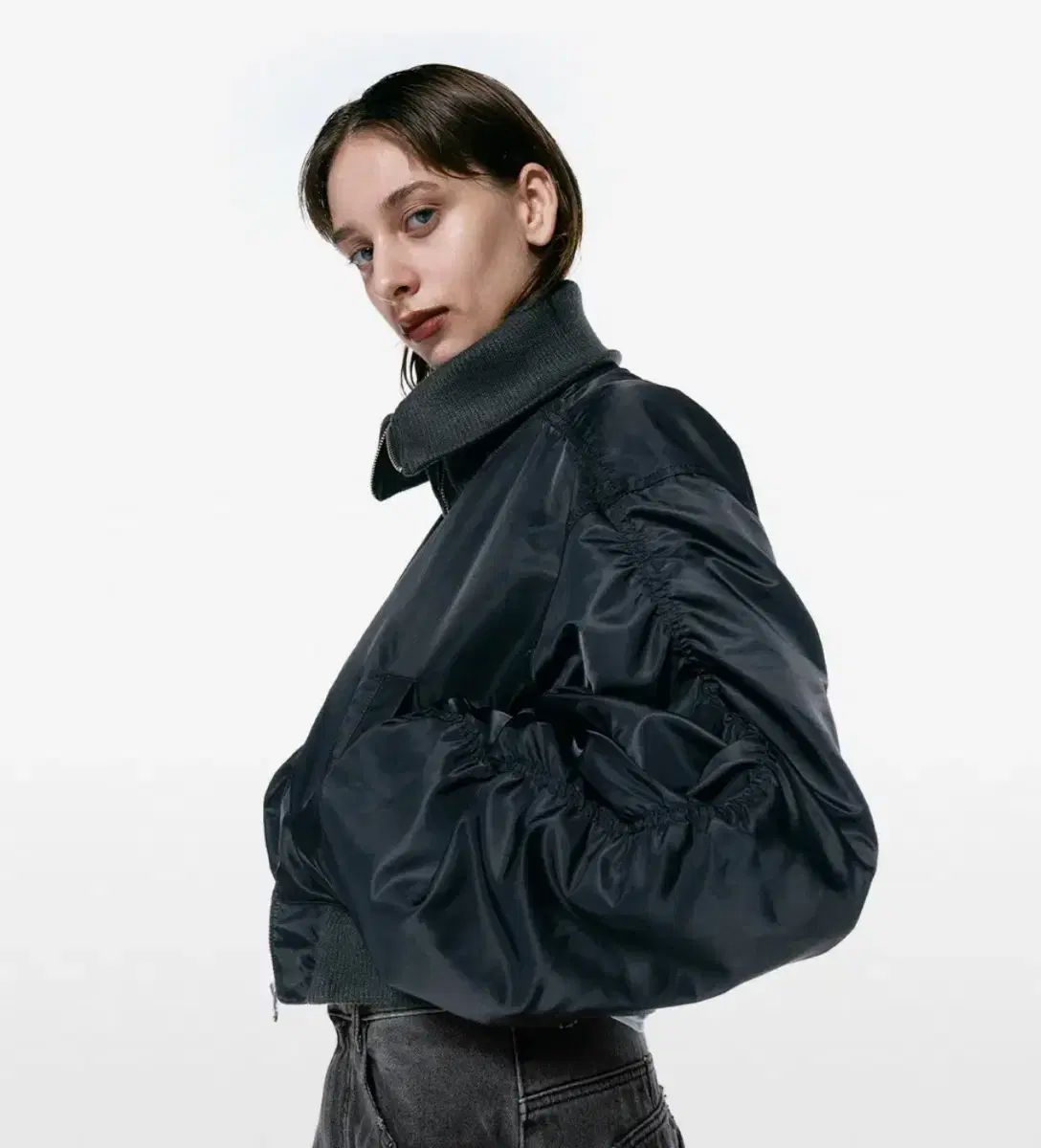 ウィメンズ シャーリング MA 1 アウター sサイズ