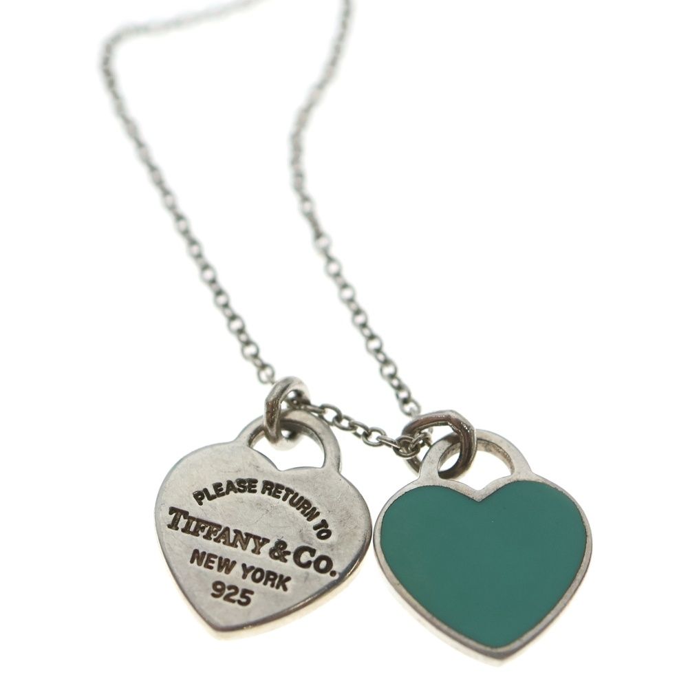 美品 ティファニー ネックレス ハートロック リターントゥ シルバー 925 ティファニー リターントゥティファニー ハートロック ネックレス 925