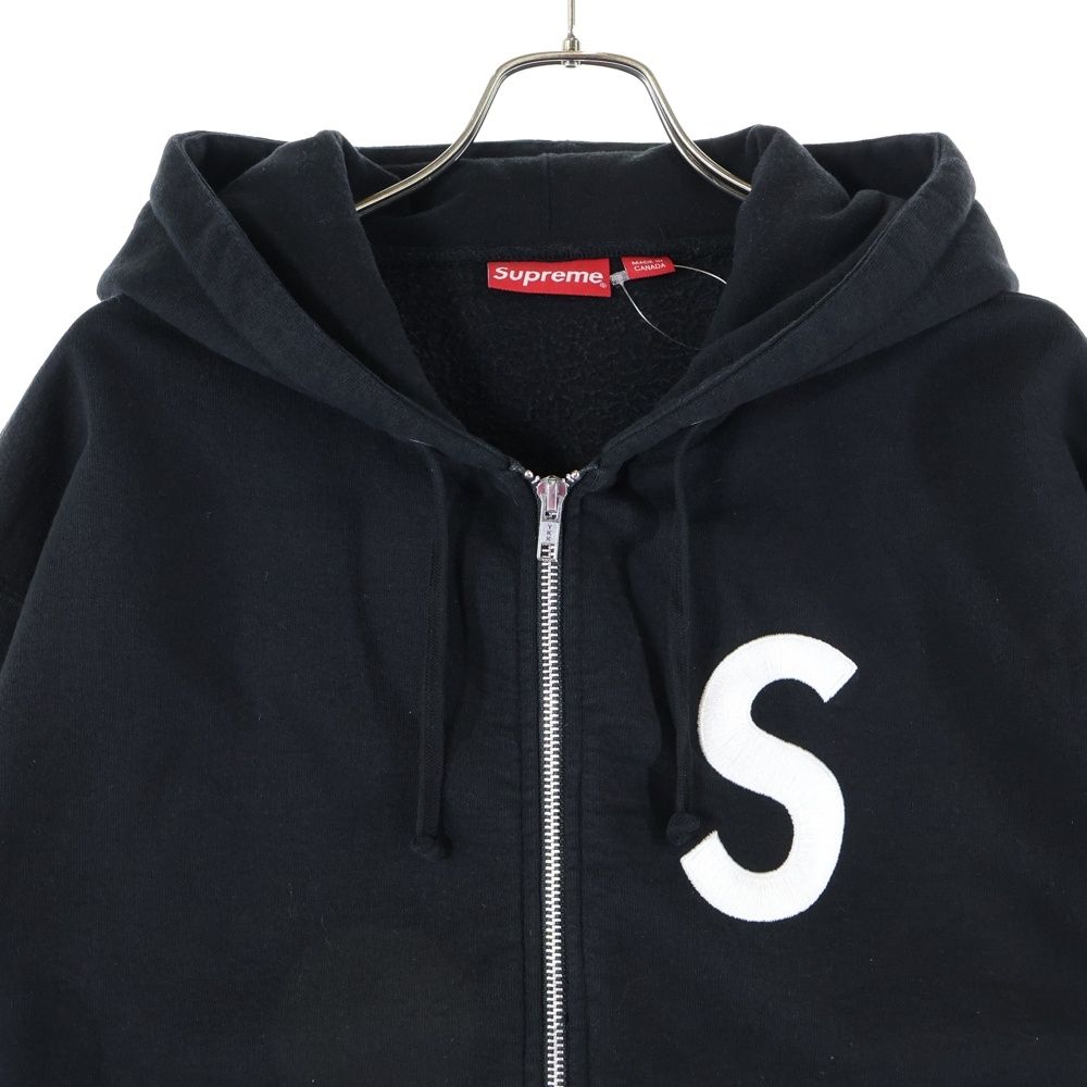 SUPREME (シュプリーム) 23AW S Logo Zip Up Hooded Sweatshirt