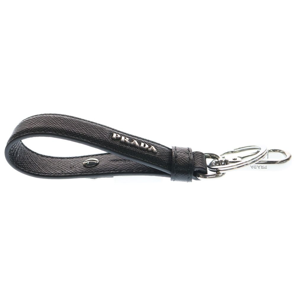 PRADA (プラダ) サフィアーノ トライアングルロゴプレートレザー