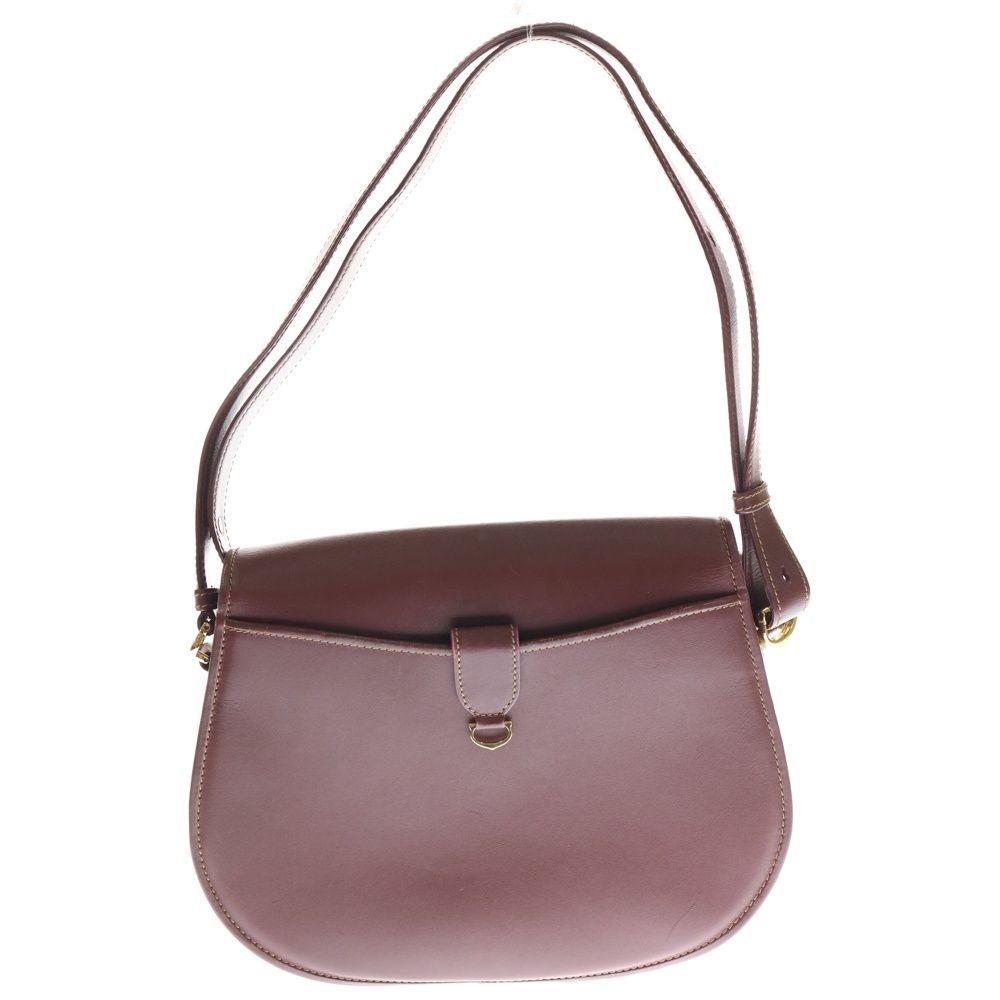 Cartier (カルティエ) マストライン レザーフラップ ショルダーバッグ