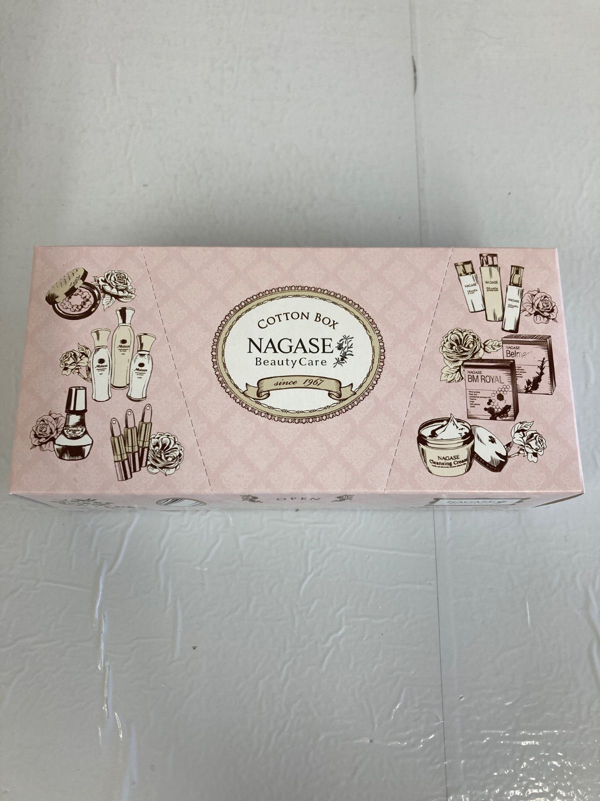 ４ NAGASE ナガセ なめらかコットン 30箱 うるおいティッシュ 1箱 セット コットン ティッシュ 美容品 2