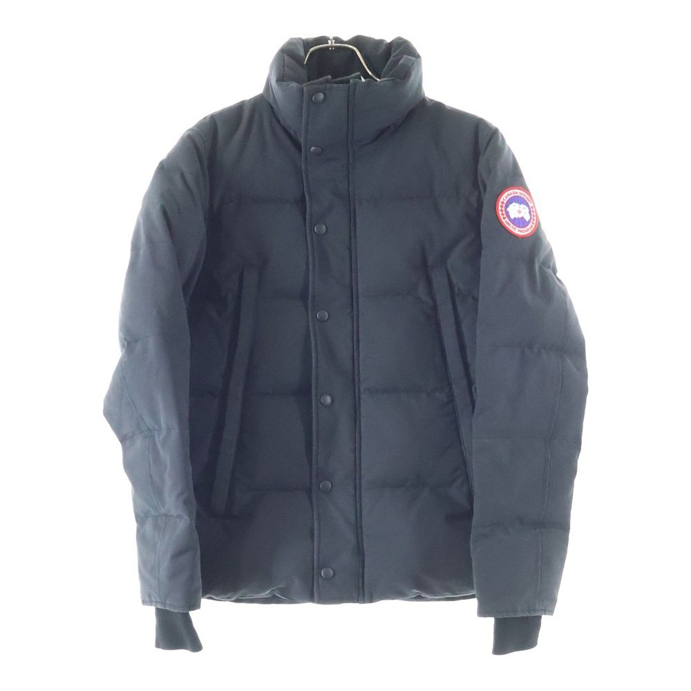 CANADA GOOSE カナダグース WYNDHAM PARKA ウィンダム パーカー ワッペンロゴ ジップアップ ダウンジャケット ブラック 3808 MA