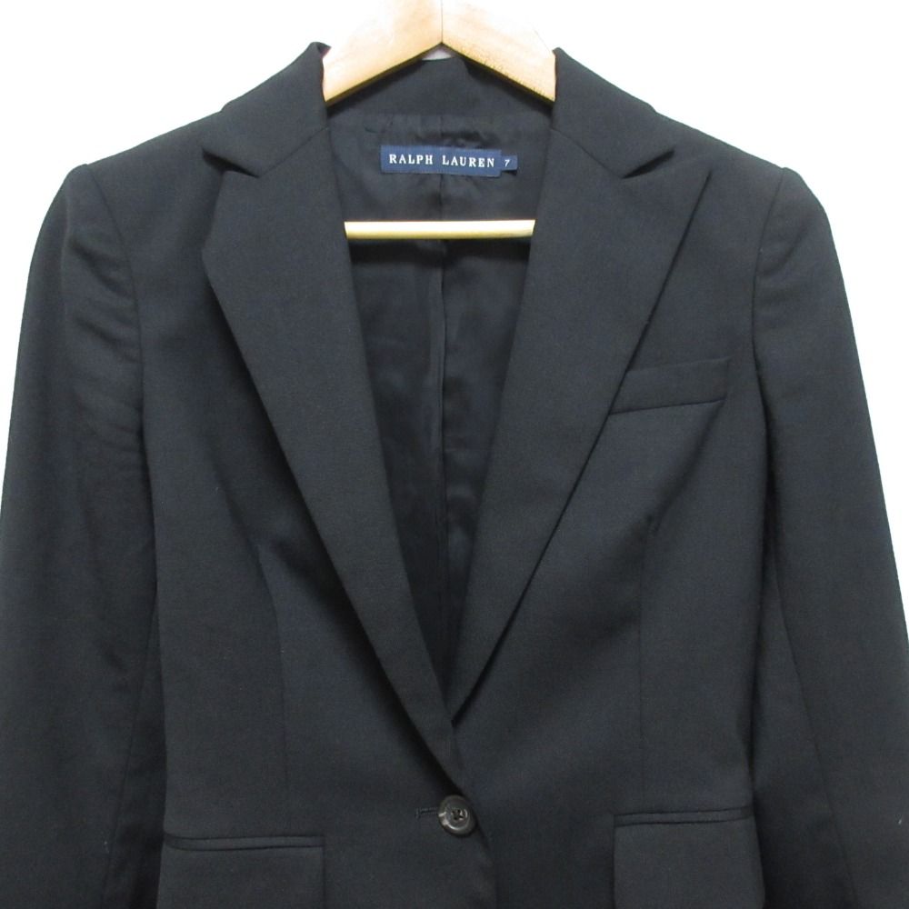 美品 Ralph Lauren ラルフローレン 1B ジャケット スカート スーツ
