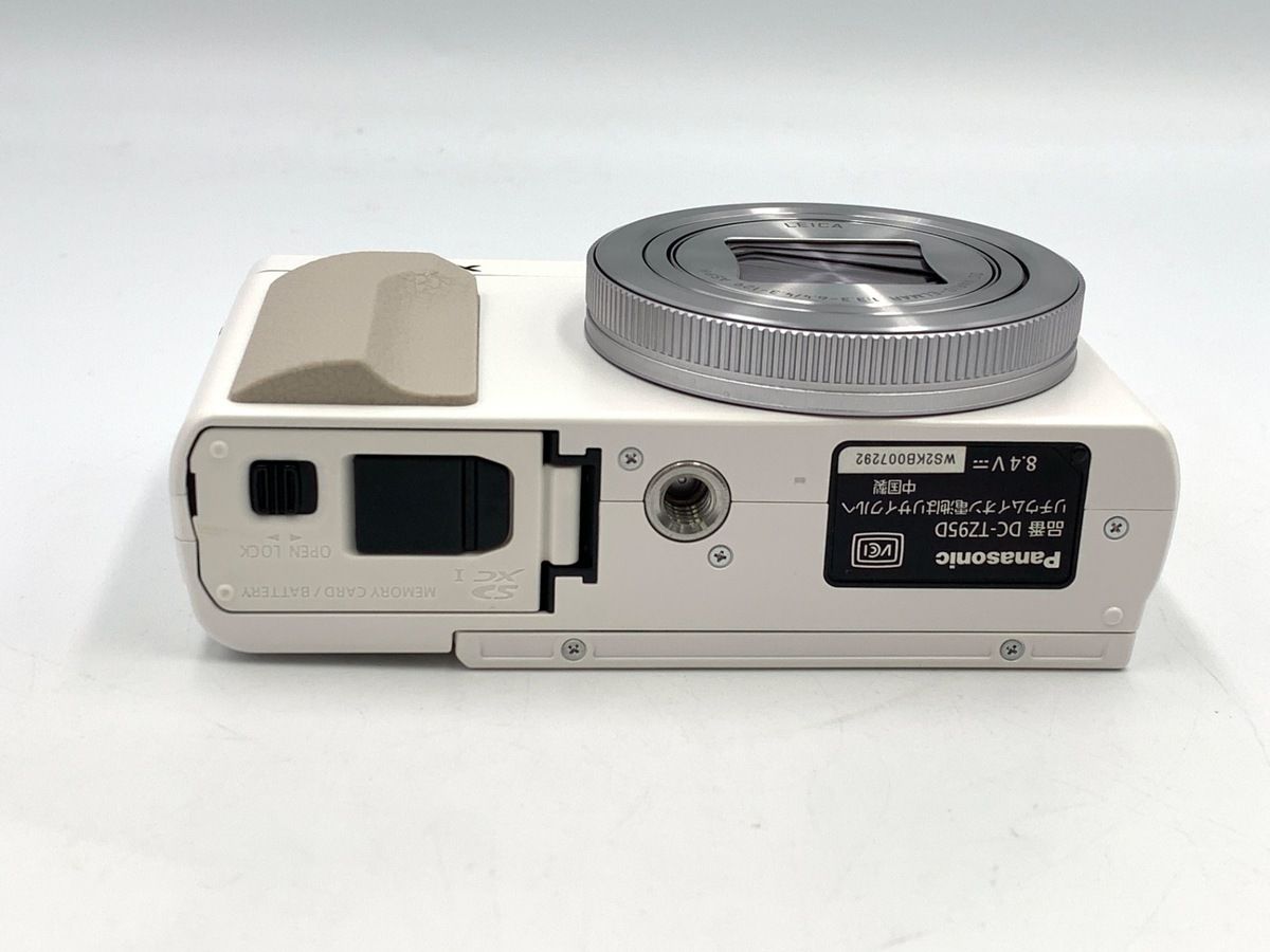 中古】 【美品】 パナソニック LUMIX DC-TZ95D-W ホワイト - メルカリ