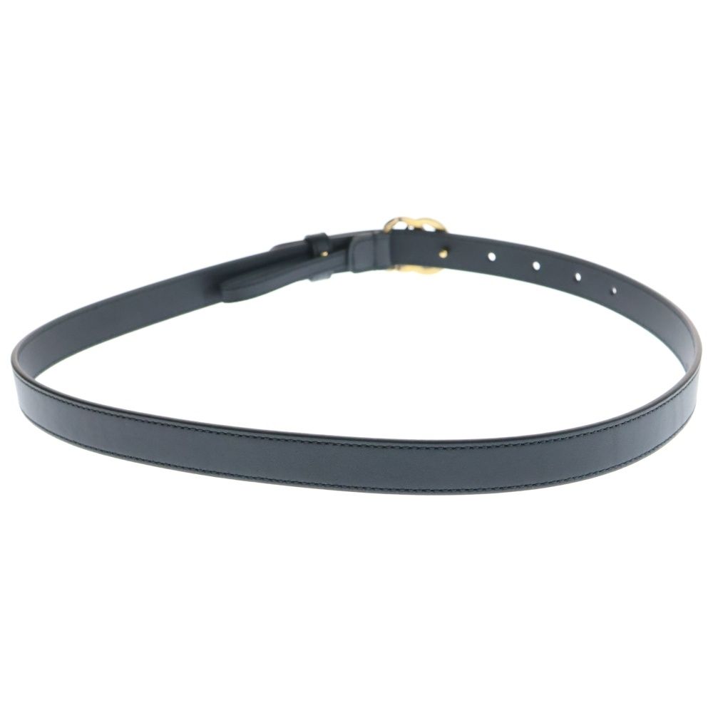 GUCCI グッチ GGマーモント ベルト ブラック レザー 80 32 409417 ゴールド金具