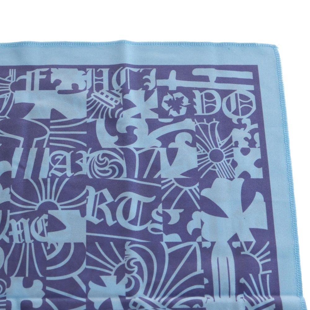 CHROME HEARTS (クロムハーツ) アイウェアクロス 眼鏡拭き ブルー