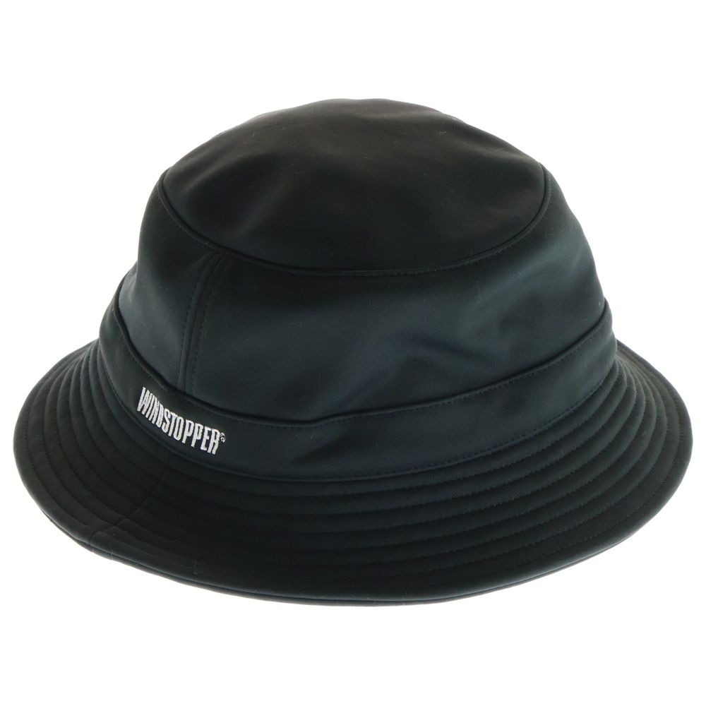 SUPREME シュプリーム 21 AW WIND STOPPER Earflap Crusher Hat ウィンドストッパー イヤーフラップ ナイロンクラッシャーバケットハット ブラック