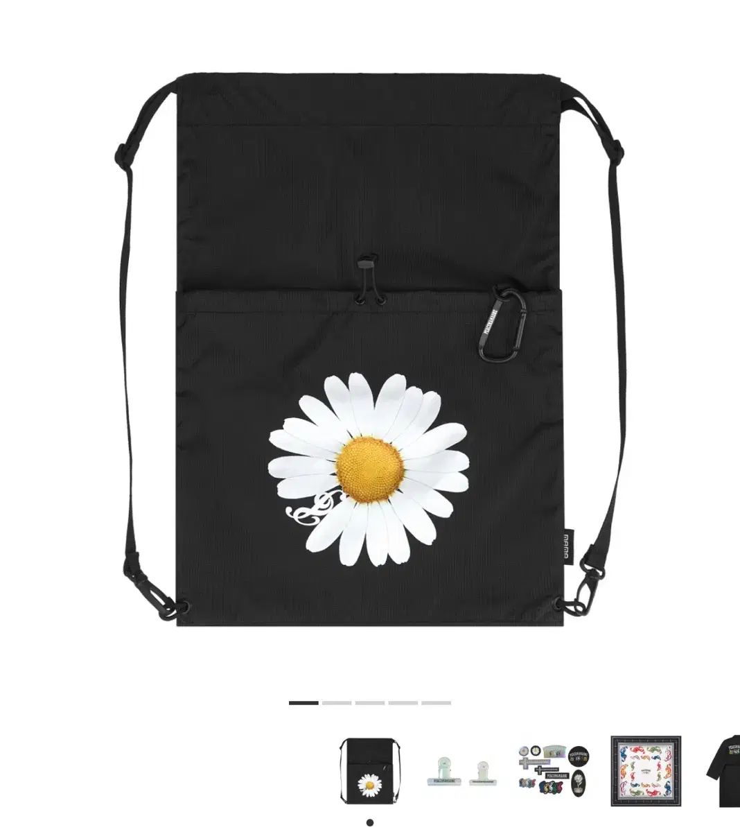 PEACEMINUSONE x 2025 MAMA Awards ピースマワン ジムサック ブラック