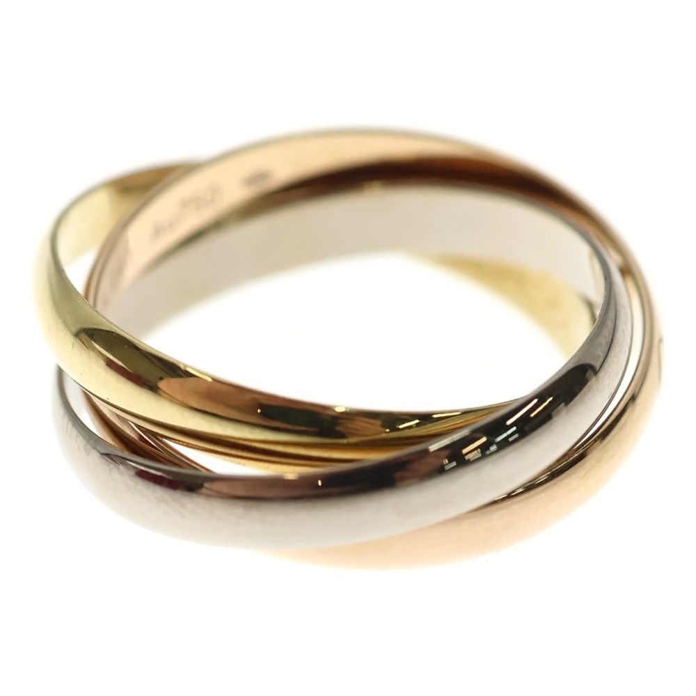 Cartier (カルティエ) トリニティリング 指輪 イエローゴールド ピンク