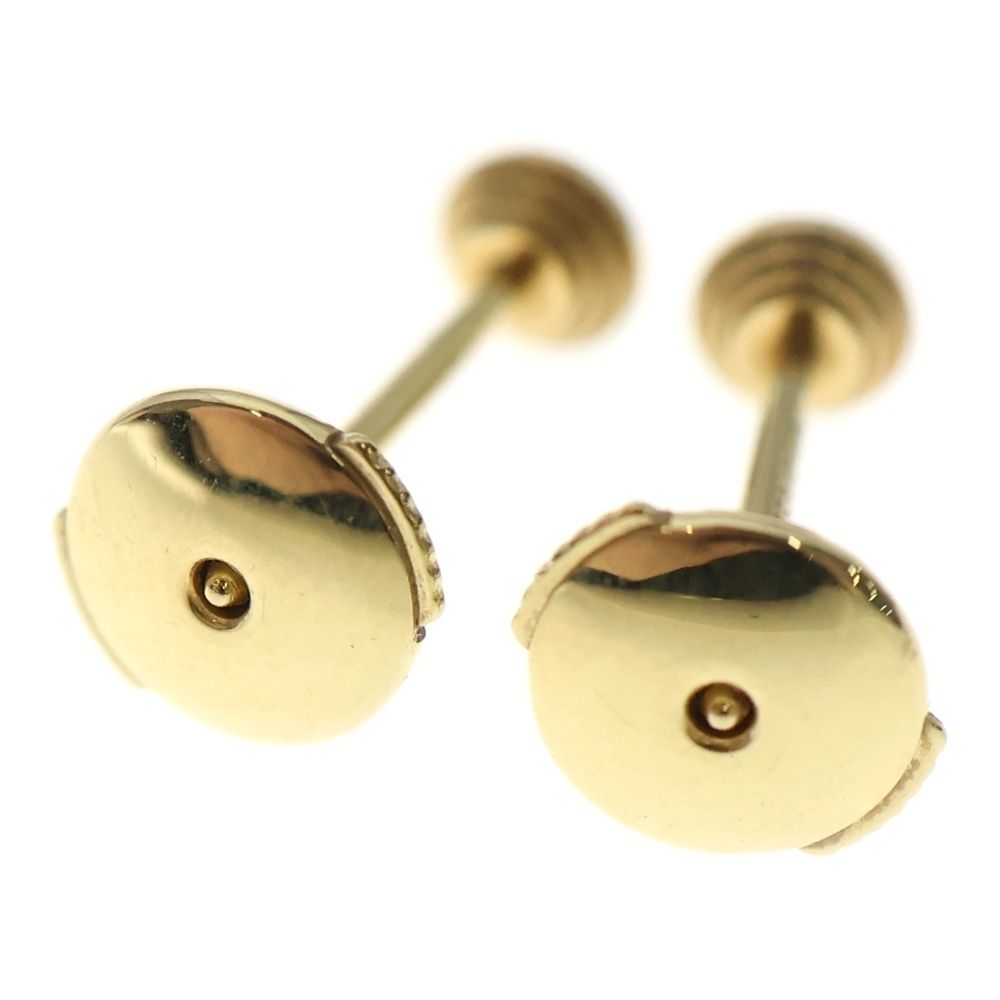 Cartier (カルティエ) ダムール XS 1Pダイヤ ピアス Au750 K18 YG