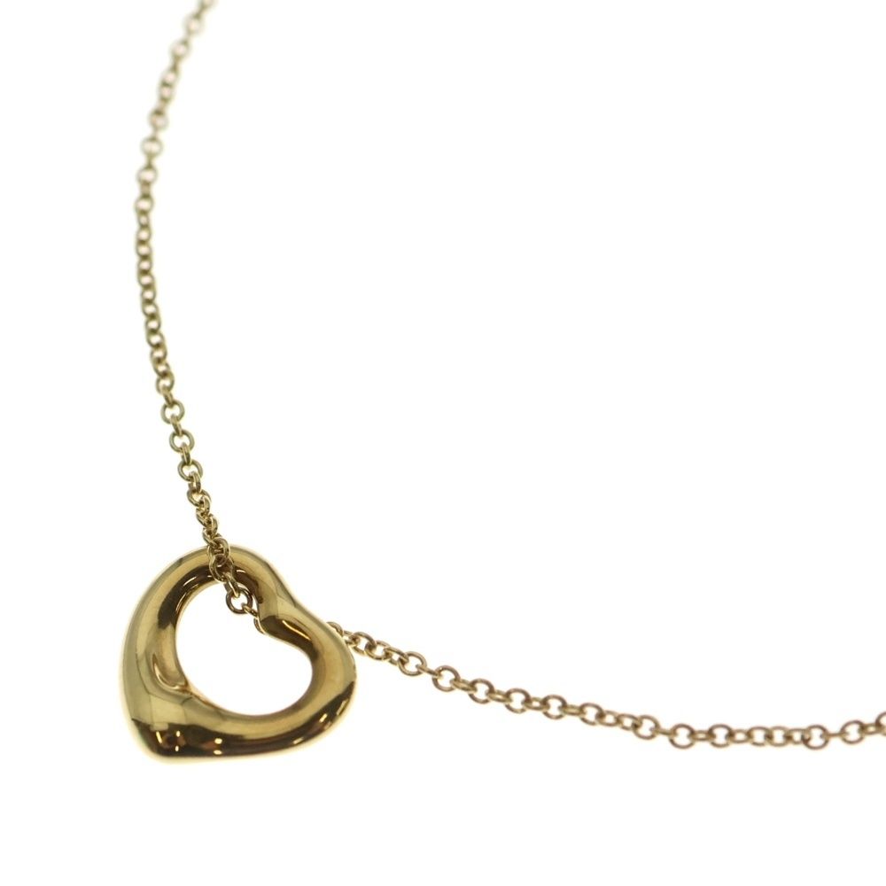 K24 オープンハート&K18ネックレス　au750 K24 オープンハート&K18ネックレス au750 K24 オープンハート&K18