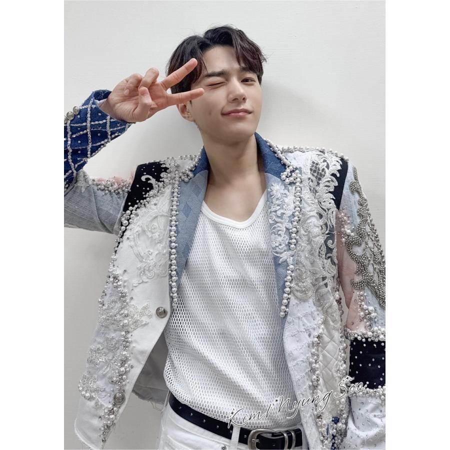 L エル INFINITE インフィニット キムミョンス A3 ポスター 30×42cm