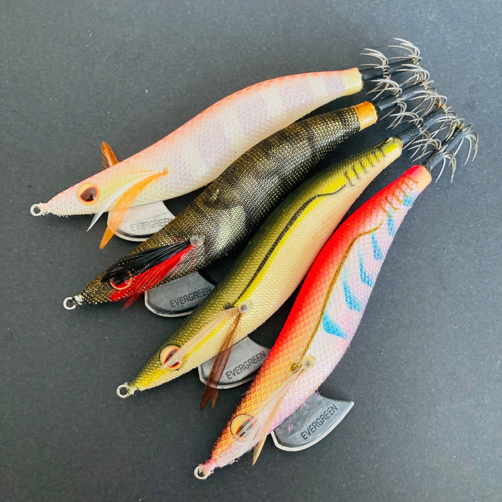 エギ番長 3.5号 エギ エギセット EgiBanchou EverGreen Egi Squid Jig