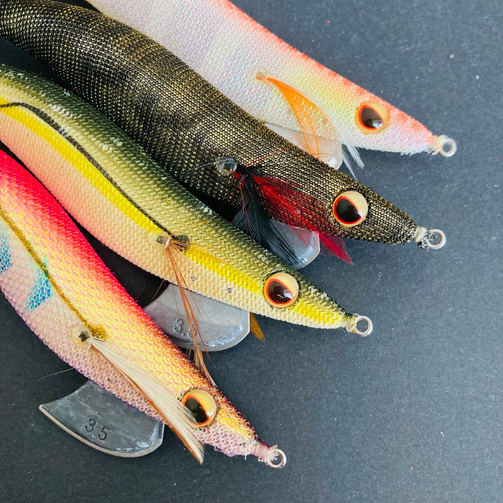 エギ番長 3.5号 エギ エギセット EgiBanchou EverGreen Egi Squid Jig