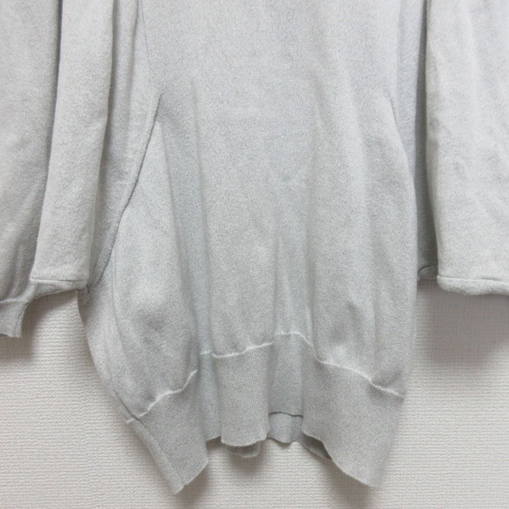 良品 Drawer ドゥロワー ギャザースリーブプルオーバーニット