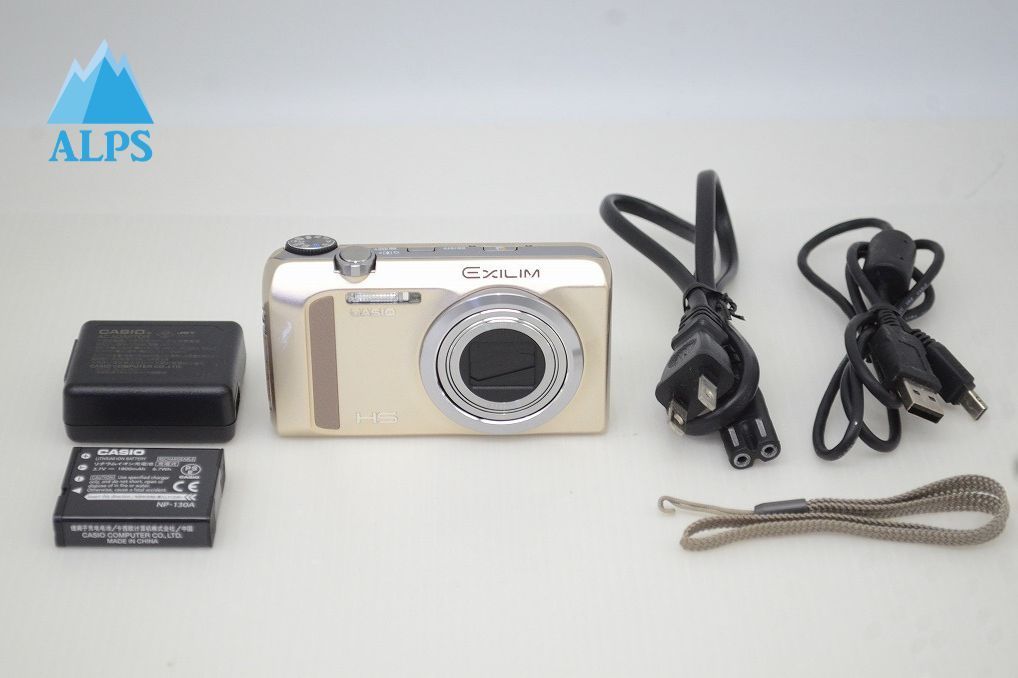 CASIO カシオ HIGH SPEED EXILIM EX-ZR 500 コンパクトデジタルカメラ ゴールド 251210 v