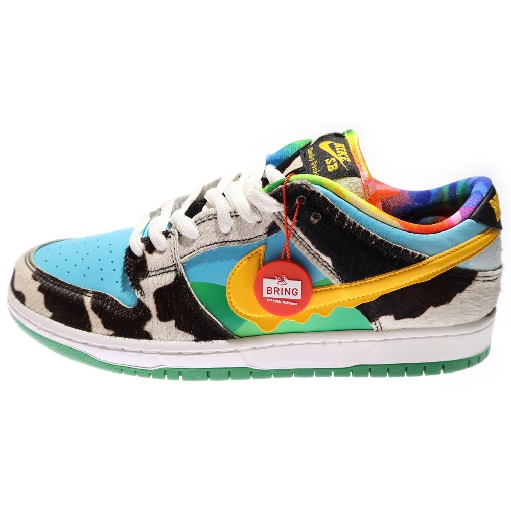 定番，送料無料 NIKE SB (ナイキエスビー) DUNK LOW BEN u0026 JERRY'S CHUNKY DUNKY ベンu0026ジェリー ダンク ローカットスニーカー チャンキーダンキー マルチ US9/27cm CU3244-100 スニーカー