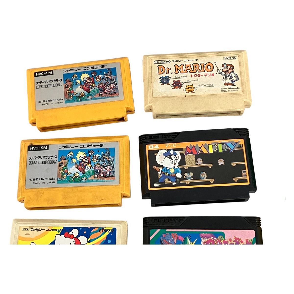 任天堂 ファミリーコンピューター ソフト 19本 おまとめ ファミコン