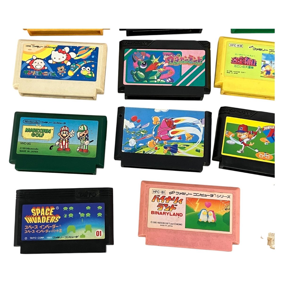 任天堂 ファミリーコンピューター ソフト 19本 おまとめ ファミコン