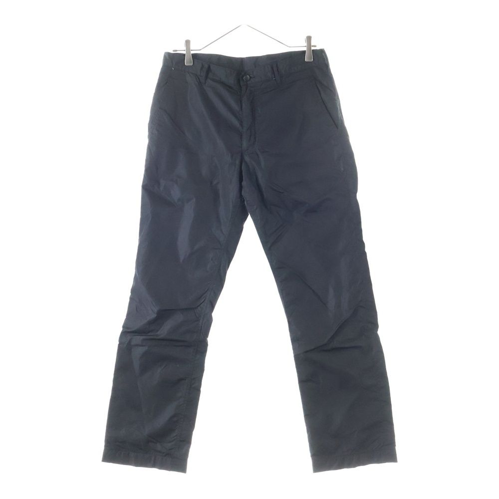 COMME des GARCONS HOMME PLUS コムデギャルソンオムプリュス 05 AW NYLON PANTS PP-P 051 ナイロン ストレート パンツ ブラック