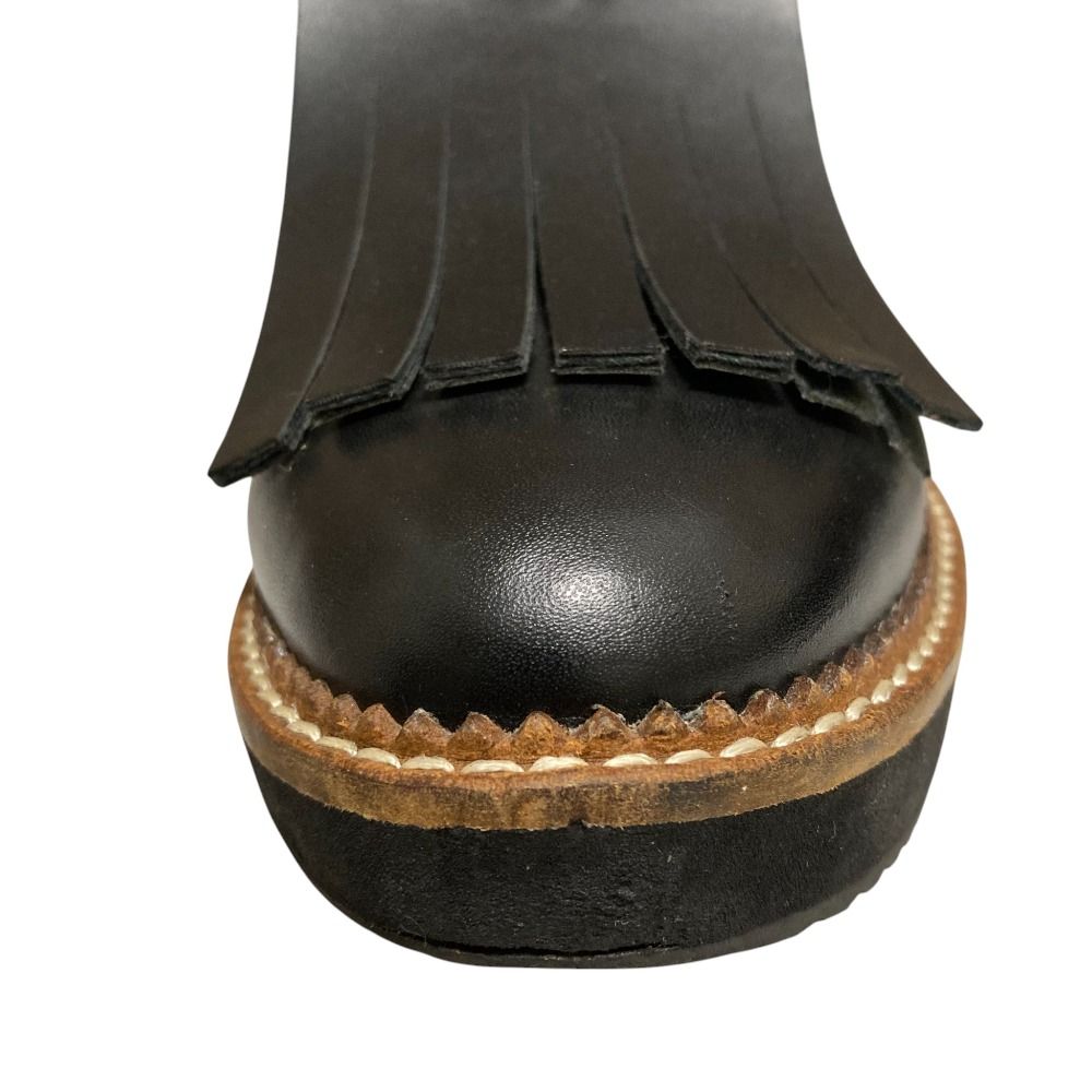 良品 zucca ズッカ キルトタッセル ローファー シューズ L 25cm