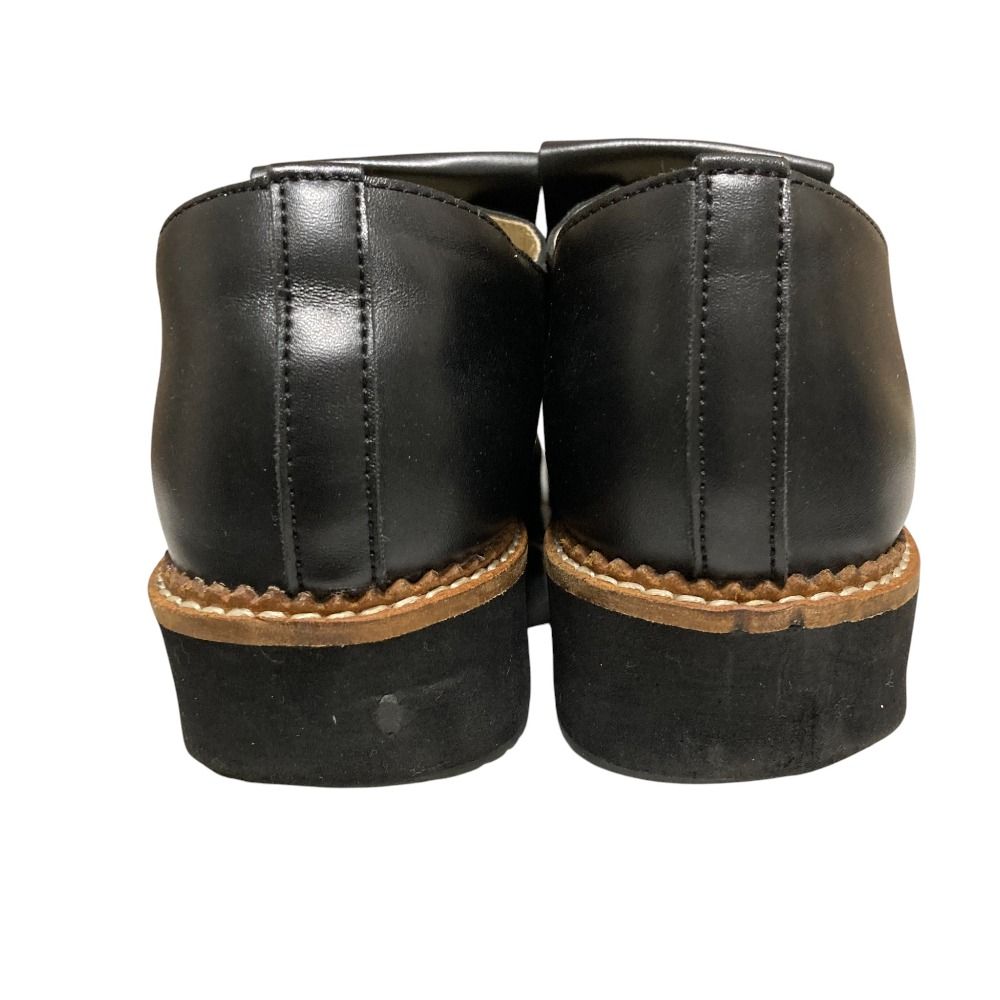 ZUCCa キルトシューズ ローファー ブラック ZUCCa キルトシューズ ローファー ブラック ZUCCa キルトシューズ