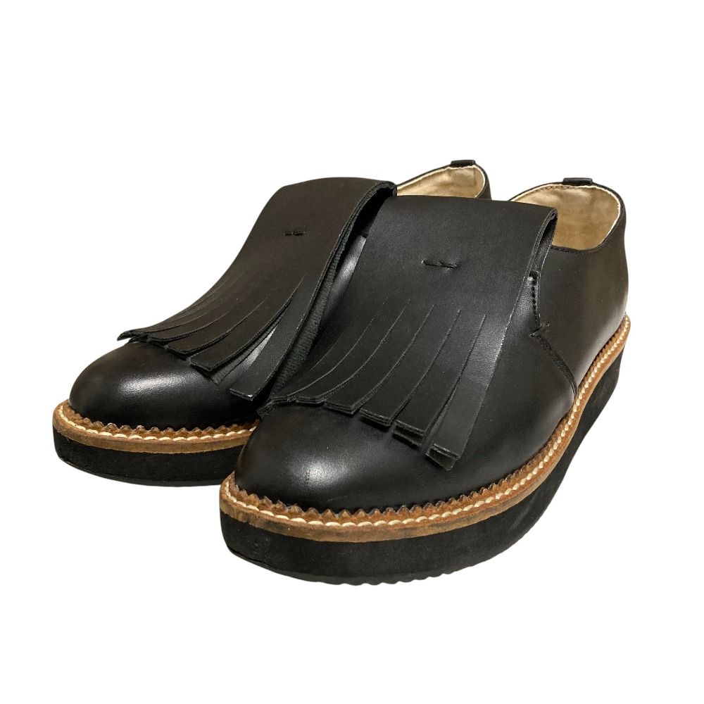 良品 zucca ズッカ キルトタッセル ローファー シューズ L 25cm