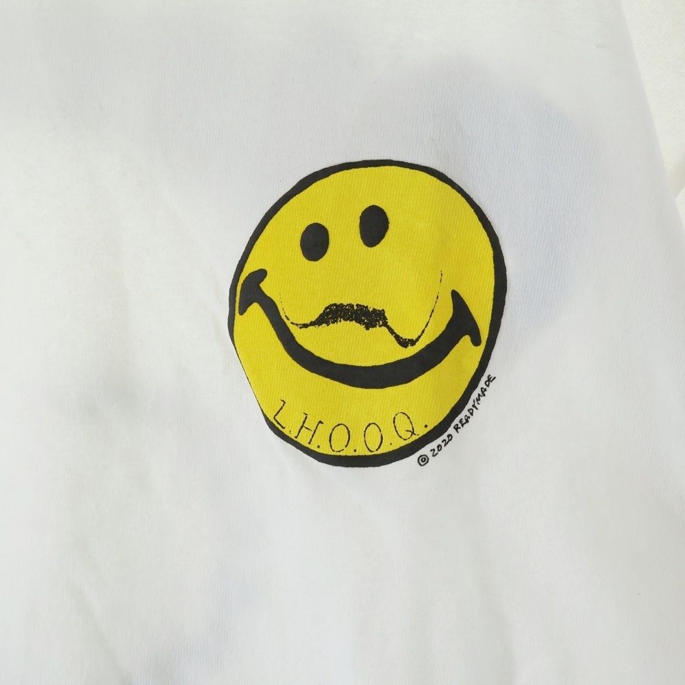 READY MADE (レディメイド) 20SS S/S SMILE PRINT TEE スマイル