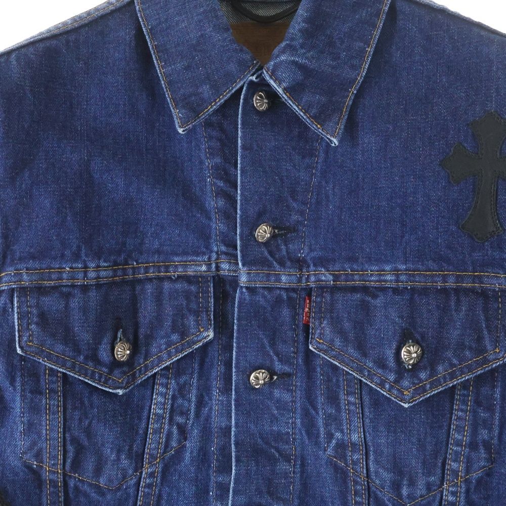 CHROME HEARTS (クロムハーツ) ×リーバイス LEVI'S クロスパッチ付