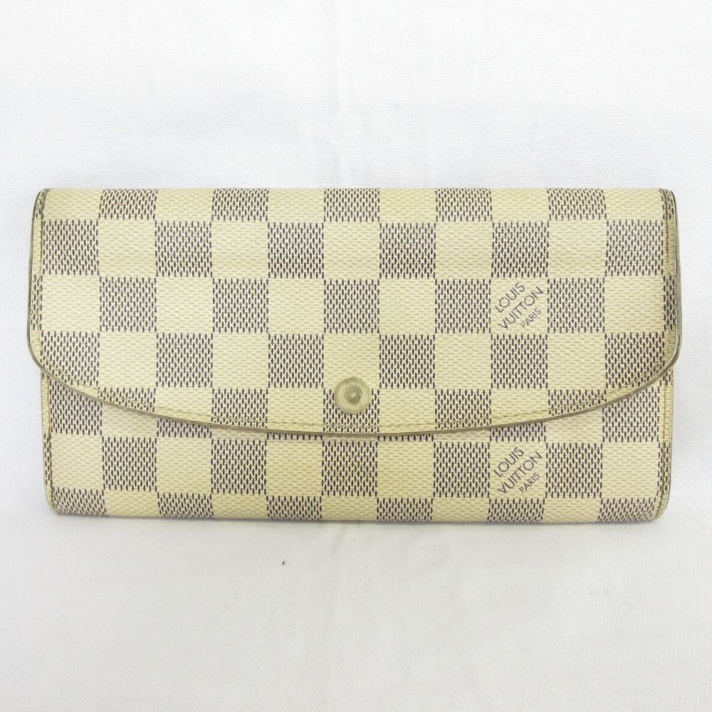良品 LOUIS VUITTON ルイヴィトン ダミエアズール ポルトフォイユ