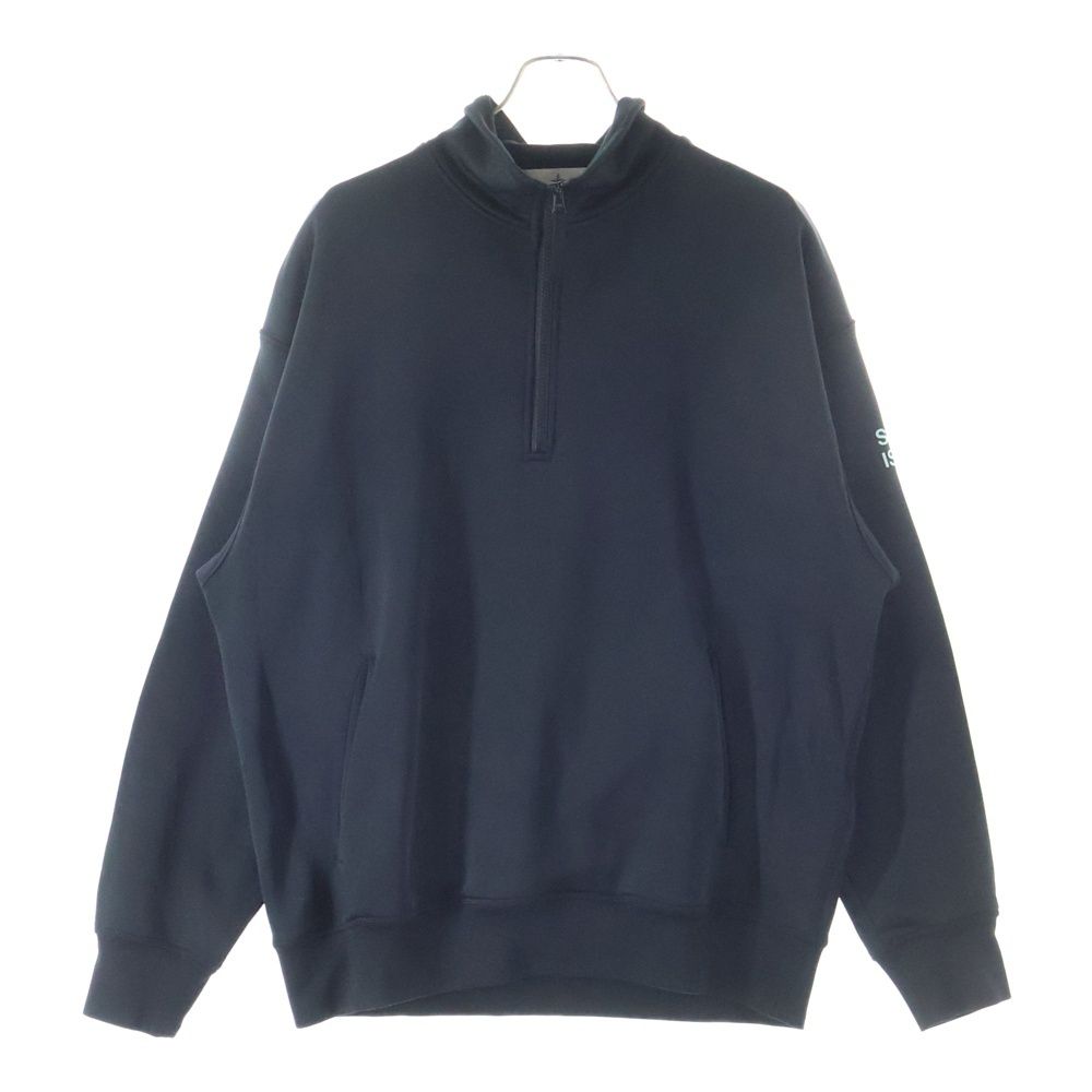 STONE ISLAND (ストーンアイランド) Trui Maat Half Zip Sweat ハーフ
