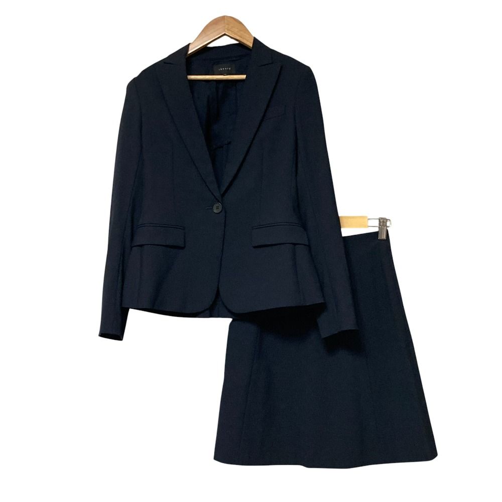 セオリー　TAILOR テイラー　スーツスカート セット　ネイビー レディーススーツ】カットソーセットアップスカートスーツ（テーラー