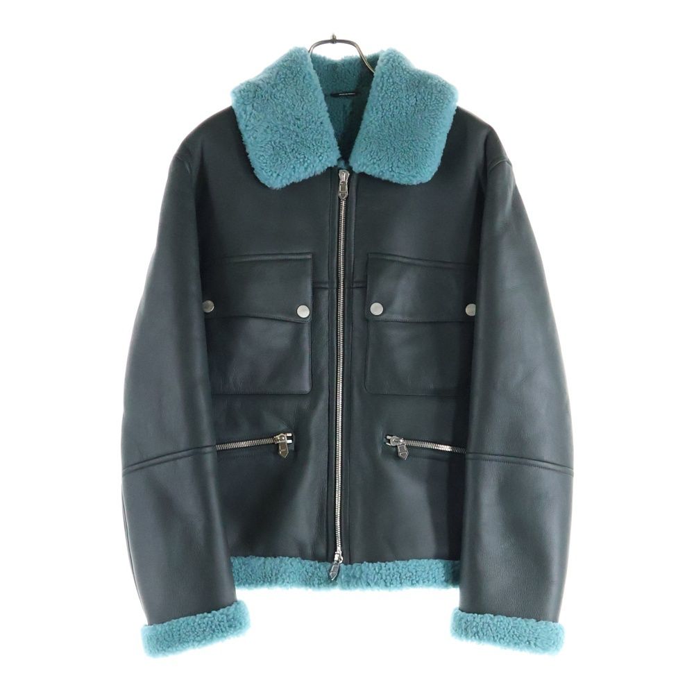 HERMES (エルメス) セリエボタン ムートン ラムレザー ボアライニング