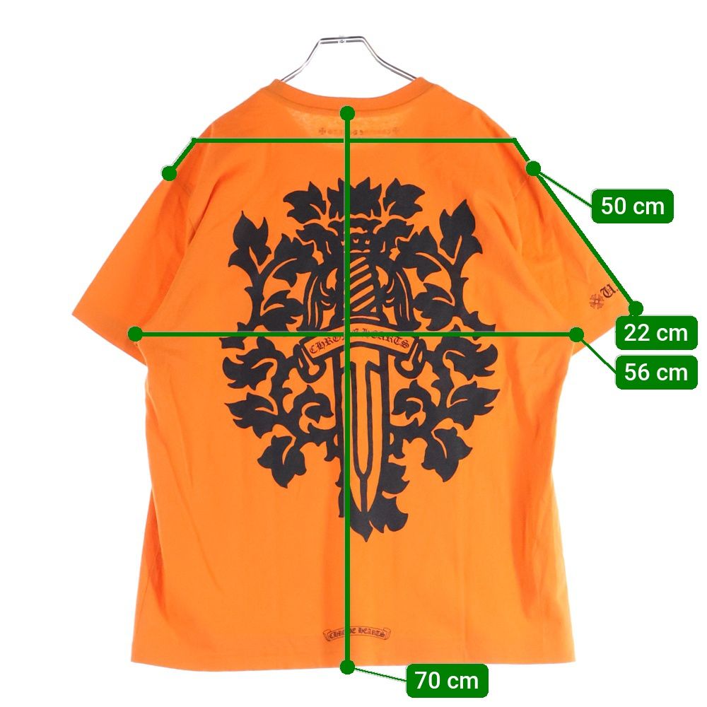 CHROME HEARTS (クロムハーツ) VINE DGR T-SHRT バッグダガープリント