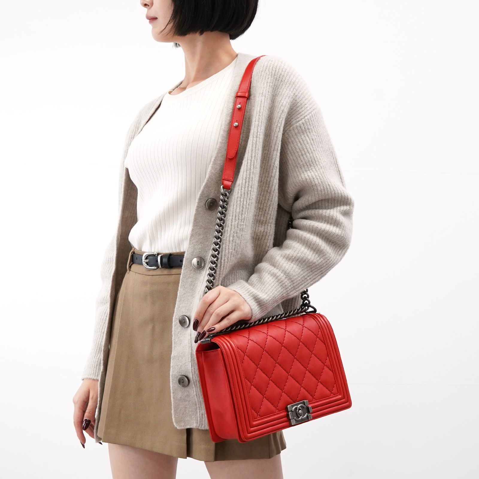 CHANEL ボーイシャネル ショルダーバッグ A 92193