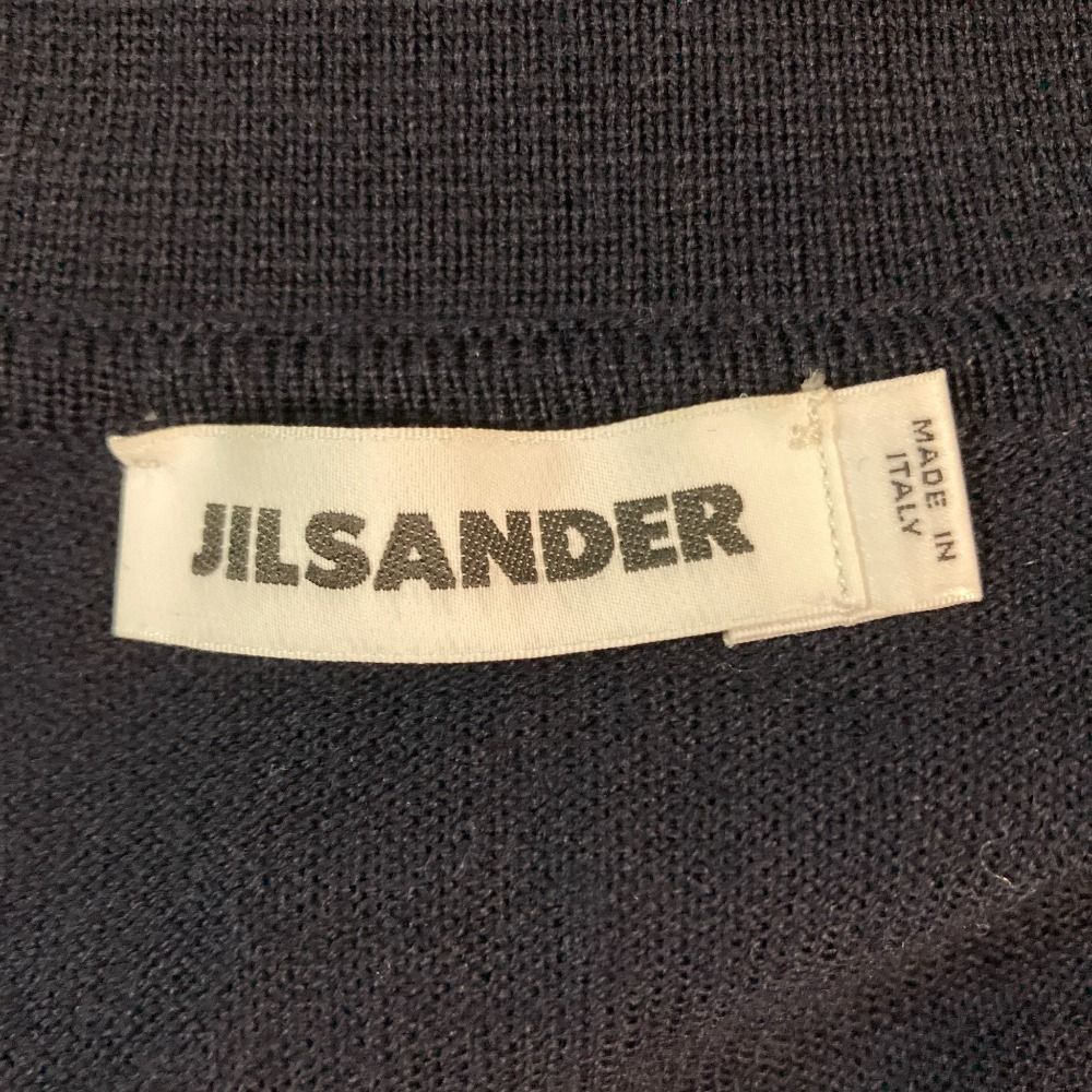 美品 JIL SANDER ジルサンダー ダブルブレスト ニットジャケット