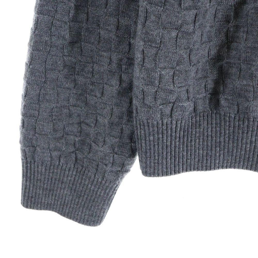 ルイヴィトン ダミエ ニットカーディガンジップパーカー ルイヴィトン ダミエ ニットカーディガンジップパーカー