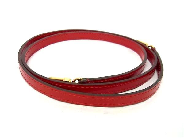 LOUIS VUITTON ルイヴィトン バッグ用 ショルダーストラップ 肩掛け レディース レッド系 FP 9405