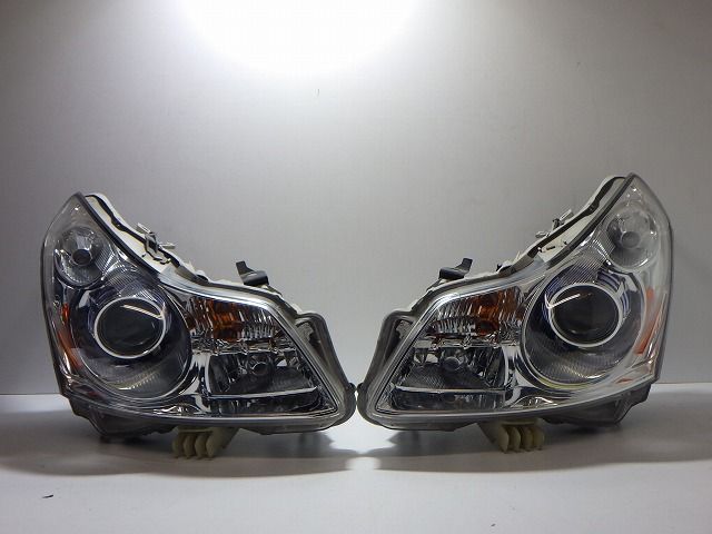 スカイライン ヘッドライト左右 HID V36 NV36 前期 セダン 100-63864 D