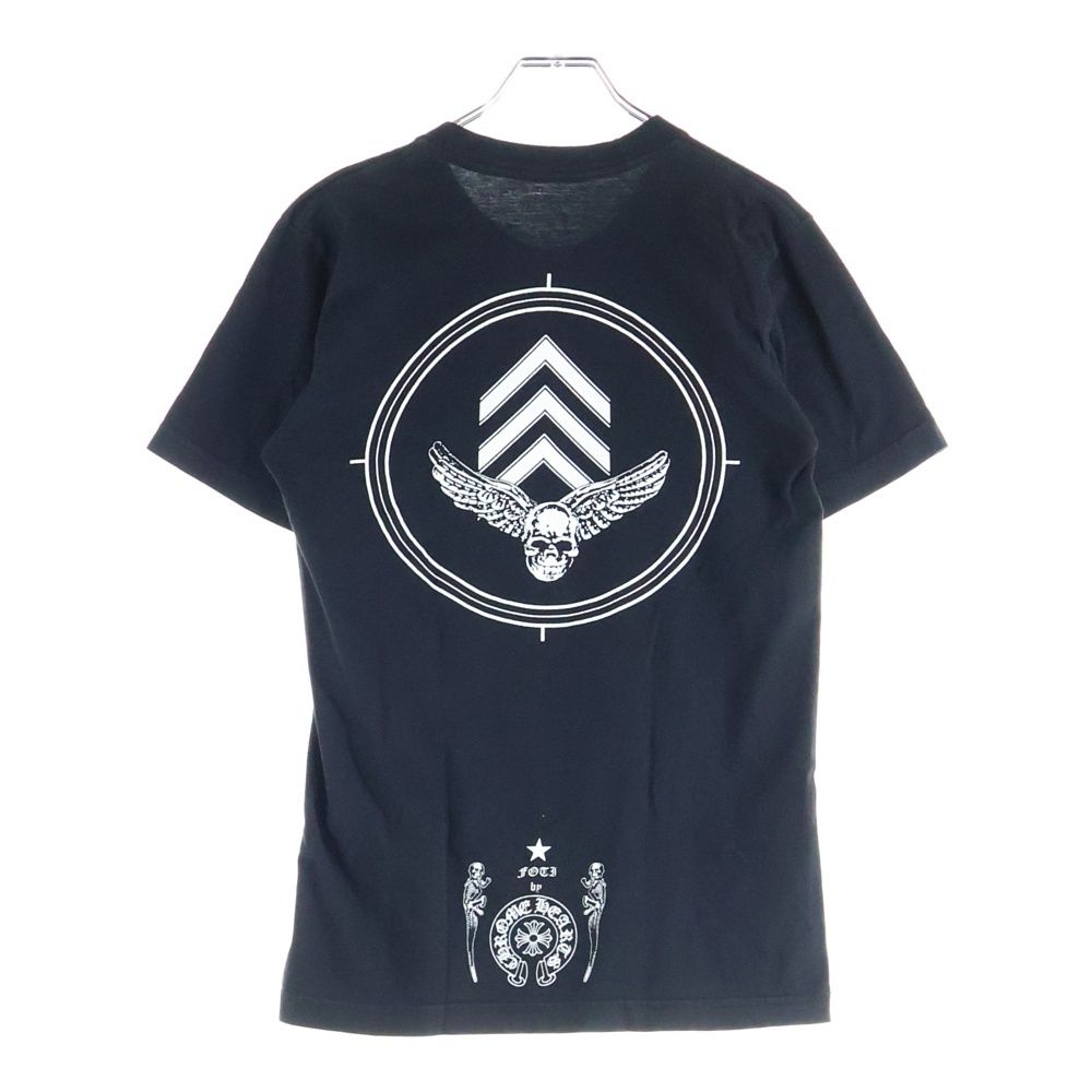 CHROME HEARTS (クロムハーツ) Foti フォティ スカルプリント クルー