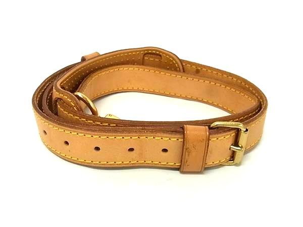 LOUIS VUITTON ルイヴィトン レザー バッグ用 ショルダーストラップ ショルダーベルト 肩掛け 斜め掛け ブラウン系 FU 5364