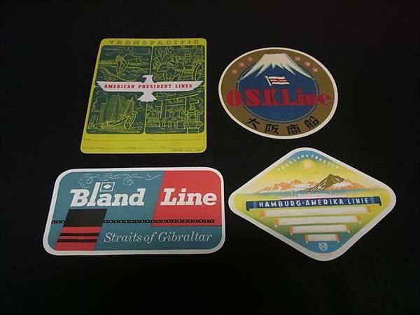 LOUIS VUITTON ルイヴィトン R 07945 30 オーシャン ライナーラベルズ ポストカードセット マルチ FU 5318