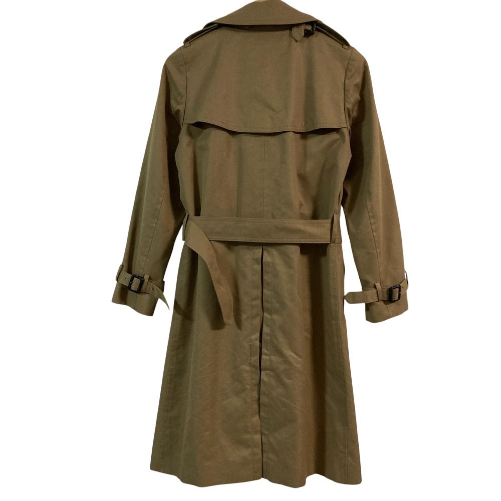 グリーン メンズ ベルテッド トレンチコート ライナー付 S ベージュ HYKE 美品 HYKE ハイク ライナー付き ベルテッド トレンチコート サイズ1