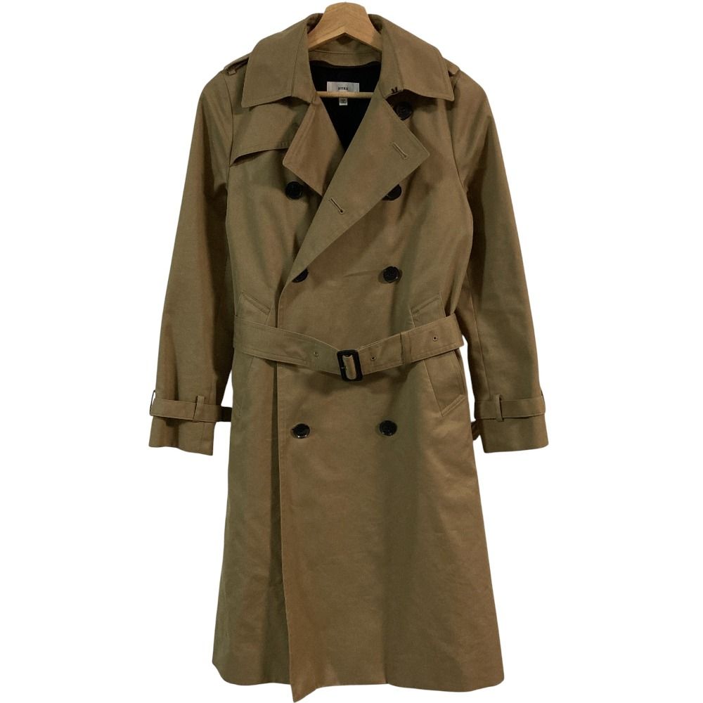 美品 HYKE ハイク ライナー付き ベルテッド トレンチコート サイズ1