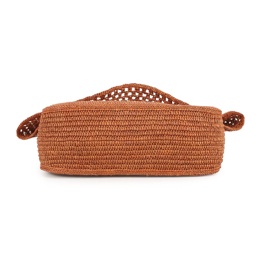 ロエベ ショルダーバッグ オラバッグ ミディアム ラフィア AP22P22X02