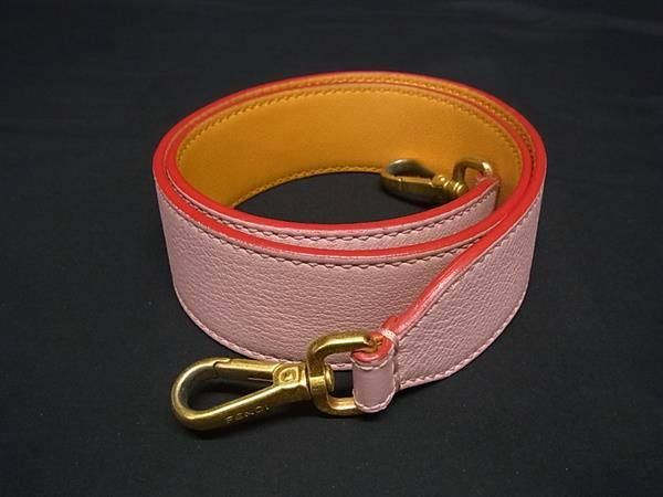 □美品□ FENDI フェンディ ストラップユー レザー バッグ用
