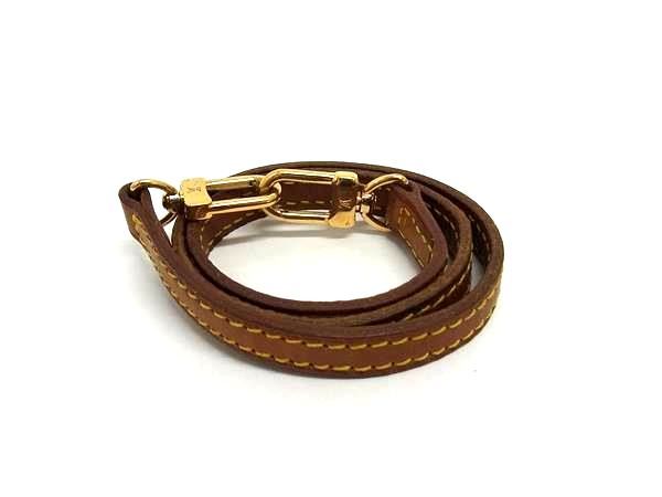 LOUIS VUITTON ルイヴィトン バッグ用 ショルダーストラップ 肩掛け レディース ブラウン系 ゴールド系 FQ 3506