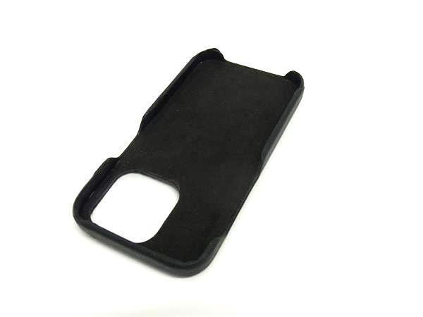 LOUIS VUITTON ルイヴィトン M 81998 モノグラム バンパー iPhone 14 pro 対応 アイフォンケース ブラック系 ブラウン系 GA 6957