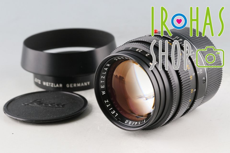 Leica Leitz Summilux 50 mm F 1 4 for M 62052 T